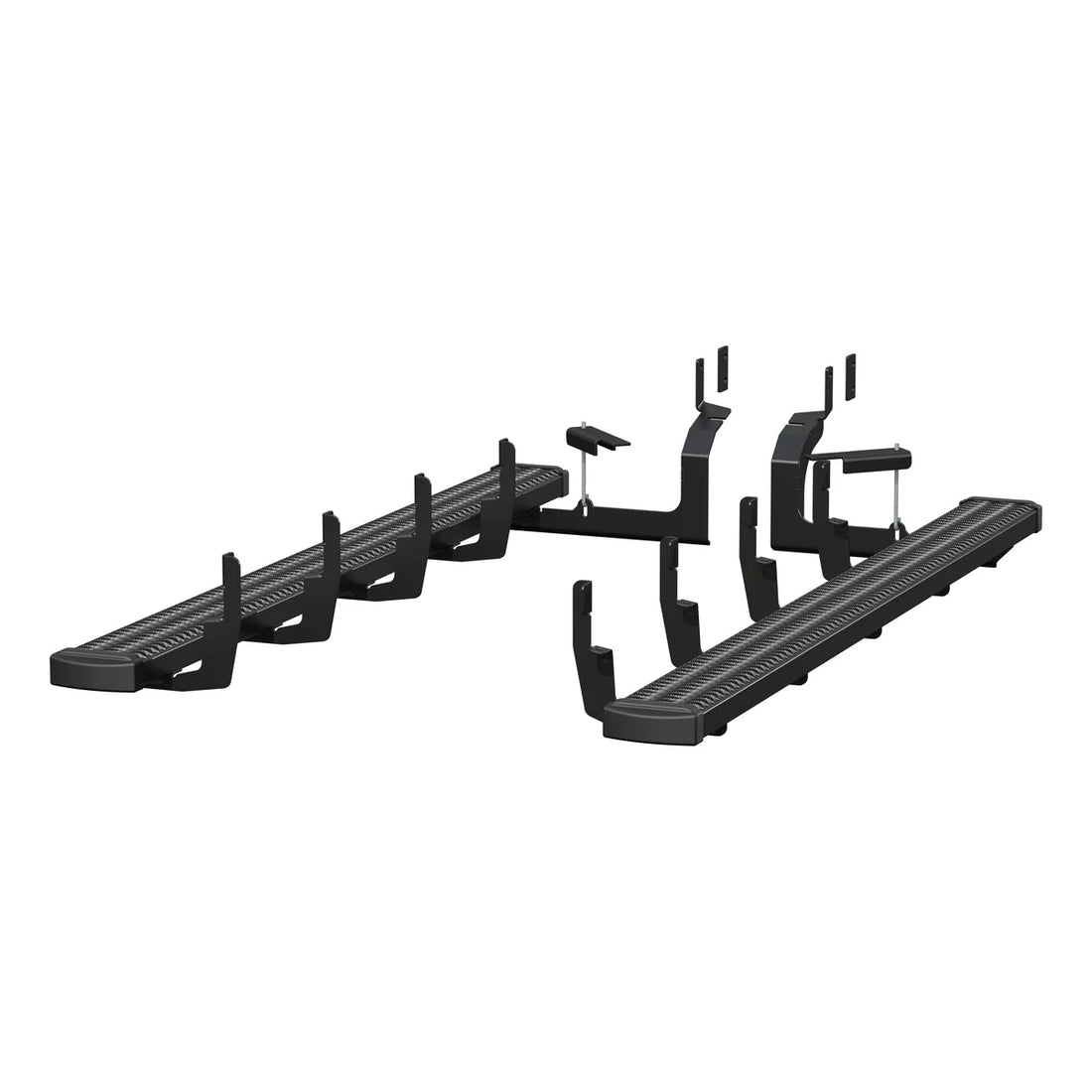 LUVERNE Grip Step 7" x 88" Aluminum W2W Running Boards, Select Silverado, Sierra HD 415088-401449 - Side View