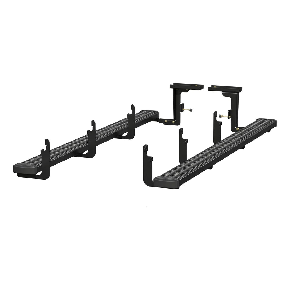 LUVERNE Grip Step 7" x 98" Aluminum W2W Running Boards, Select Ford F-250, F-350, F-450 415098-401733 - Side View