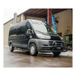 Load image into Gallery viewer, LUVERNE Grip Step 7" x 98" Black Aluminum Running Boards, Select Ram ProMaster 415098-401475 - Side View