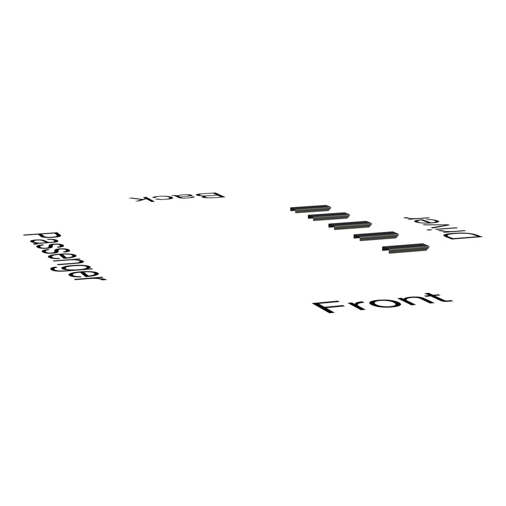LUVERNE Grip Step Running Board Extension Kit 401200 - Side View