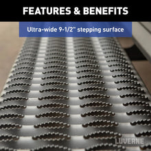 Load image into Gallery viewer, LUVERNE Grip Step XL 9-1/2" x 54" Steel Passenger Running Board, Select Sprinter 495154-401800 - Installation View