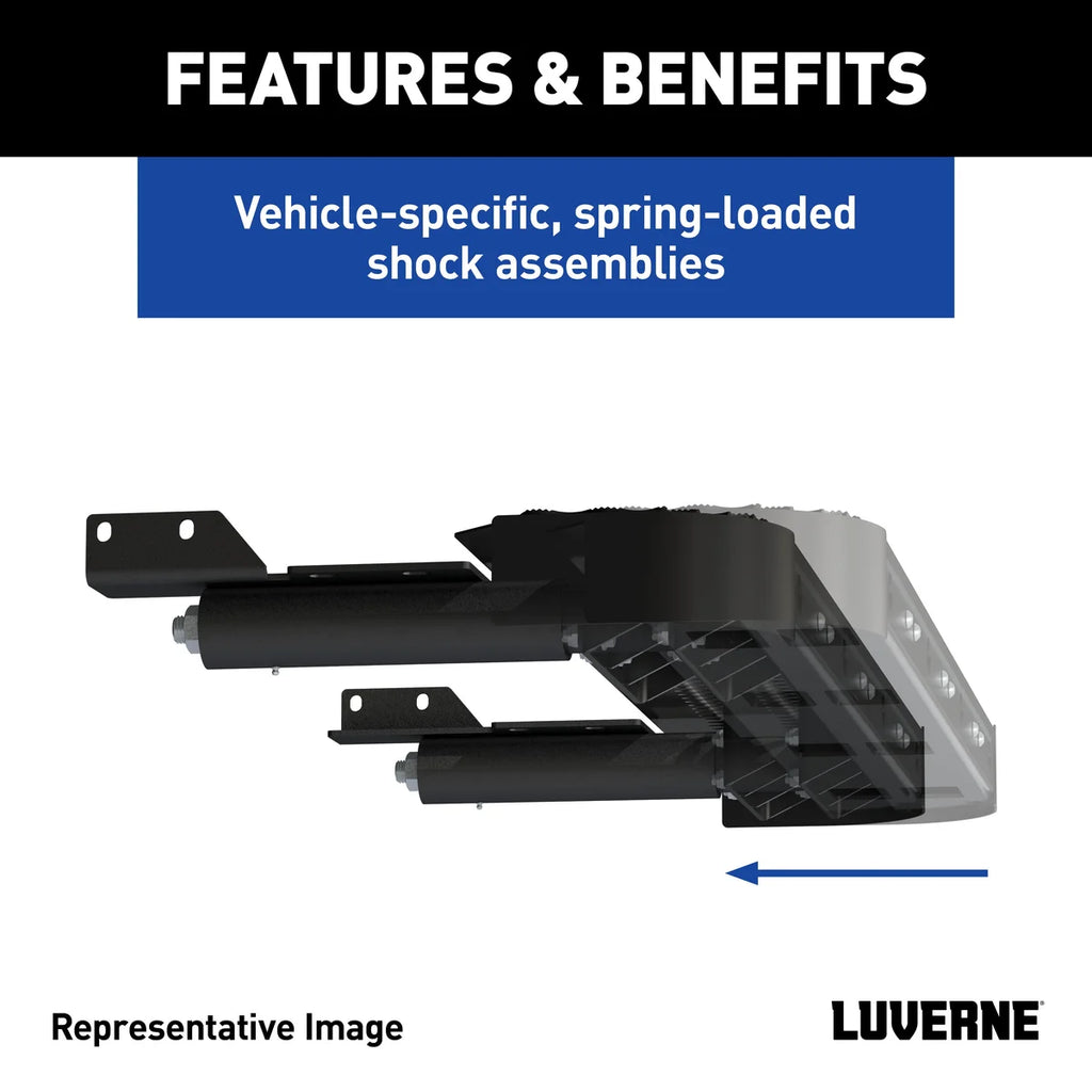 LUVERNE Impact Bumper Shock-Absorbing Bracket Kit 571500 - Installation View