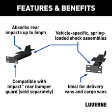 Load image into Gallery viewer, LUVERNE Impact Bumper Shock-Absorbing Bracket Kit 571501 - Side View