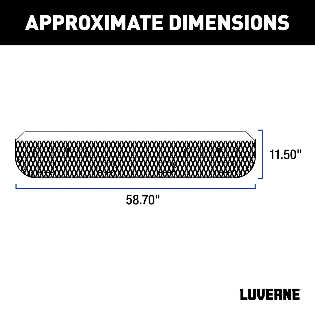 LUVERNE Impact Rear Bumper Step with Fixed Brackets, Select Ford Transit-150, 250, 350 415358-571512 - Side View