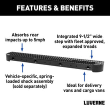 Load image into Gallery viewer, LUVERNE Impact Shock-Absorbing Rear Bumper Step (No Brackets) 415358 - Back View