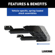 Load image into Gallery viewer, LUVERNE Impact Shock-Absorbing Rear Bumper Step, Select Ford Transit-150, 250, 350 415358-571501 - Additional View 5