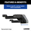 Load image into Gallery viewer, LUVERNE Impact Shock-Absorbing Rear Bumper Step, Select Ram ProMaster 1500, 2500, 3500 415358-571503 - Additional View 5