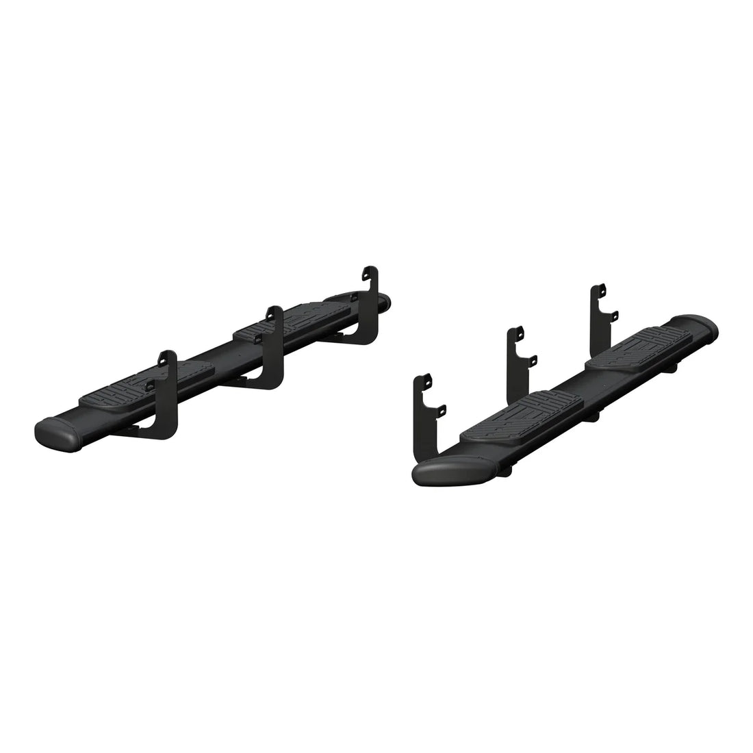 LUVERNE LUVERNE 277088-401535   Black Stainless 88" Side Steps for Select Ford Lightning 277088-401535 - Side View