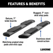Load image into Gallery viewer, LUVERNE LUVERNE 277088-401535   Black Stainless 88" Side Steps for Select Ford Lightning 277088-401535 - Installation View