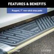Load image into Gallery viewer, LUVERNE LUVERNE 277088-401535   Black Stainless 88" Side Steps for Select Ford Lightning 277088-401535 - Additional View 5
