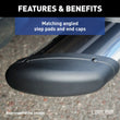Load image into Gallery viewer, LUVERNE LUVERNE 277088-401535   Black Stainless 88" Side Steps for Select Ford Lightning 277088-401535 - Additional View 8