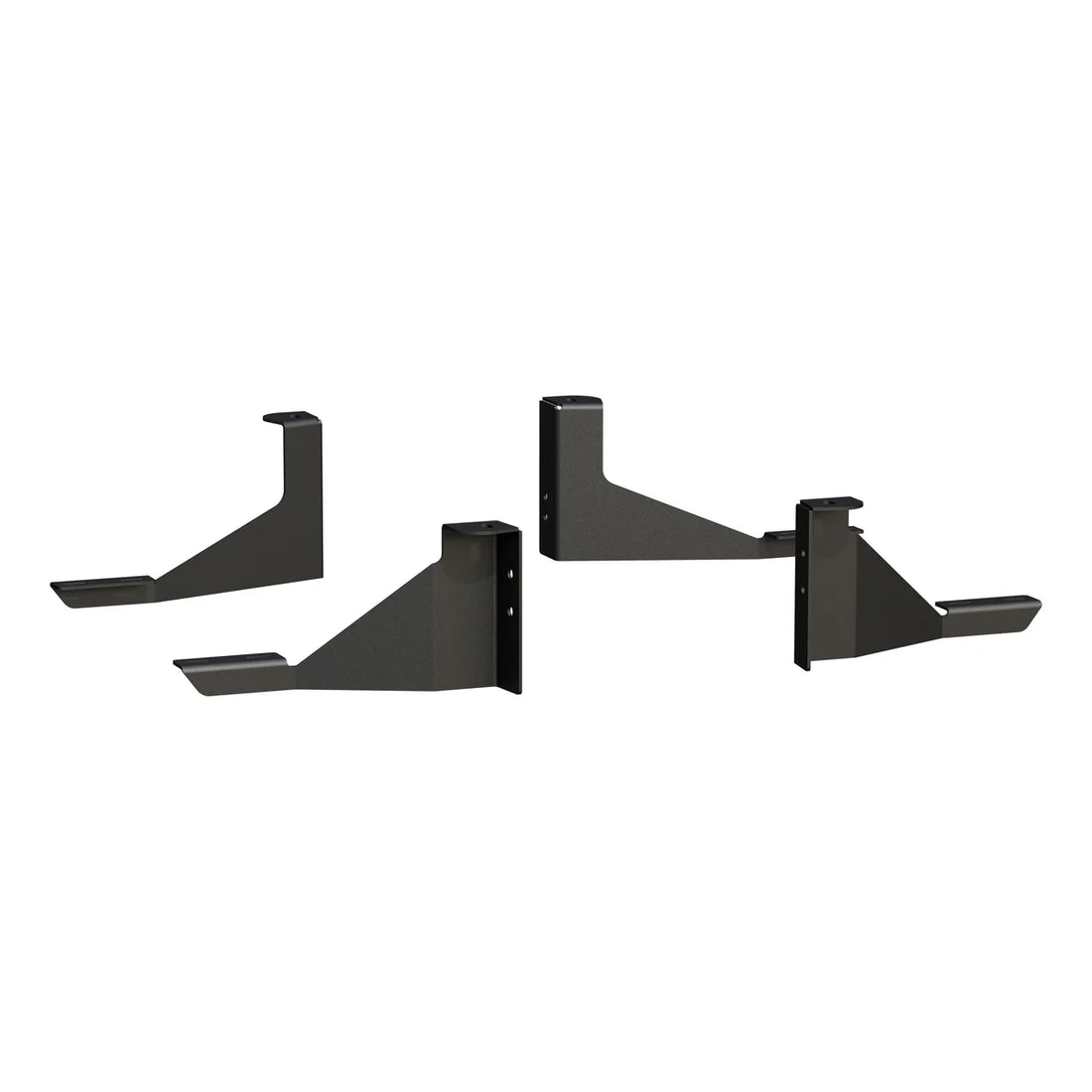 LUVERNE O-Mega II 6" x 36" Black Aluminum Side Steps, Select Express, Savana 584036-570340 - Installation View