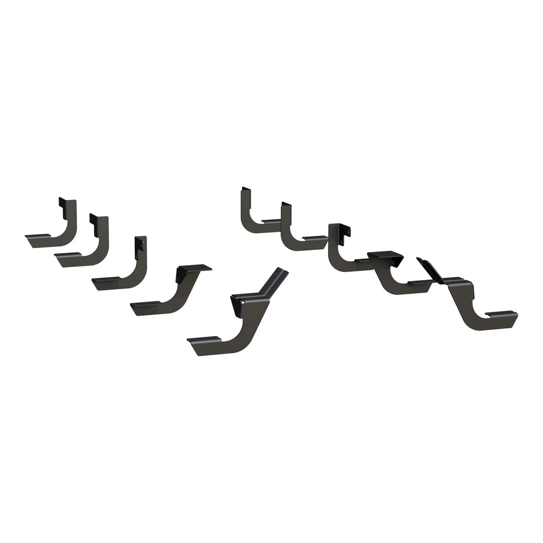 LUVERNE O-Mega II 6" x 98" Black Aluminum Side Steps, Select Ford E-150, E-250, E-350 584098-570125 - Additional View 5
