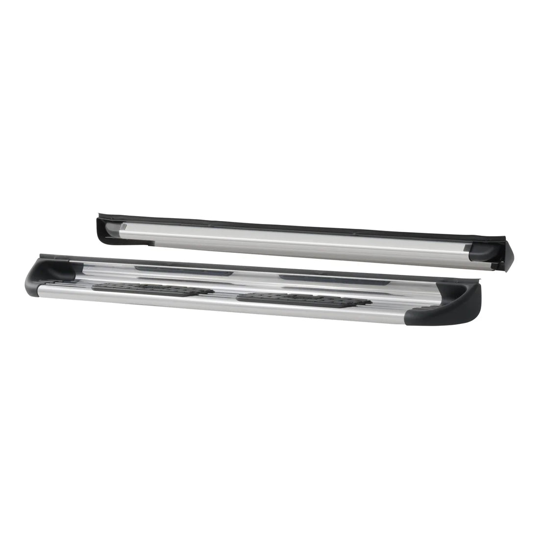 LUVERNE Polished Stainless Steel Side Entry Steps (No Brackets) 481142 - Side View