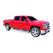 Load image into Gallery viewer, LUVERNE Polished Stainless Steel Side Entry Steps (No Brackets) 481143 - Back View
