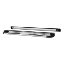 Load image into Gallery viewer, LUVERNE Polished Stainless Steel Side Entry Steps (No Brackets) 481143 - Installation View