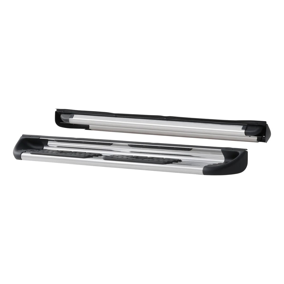 LUVERNE Polished Stainless Steel Side Entry Steps (No Brackets) 481510 - Side View