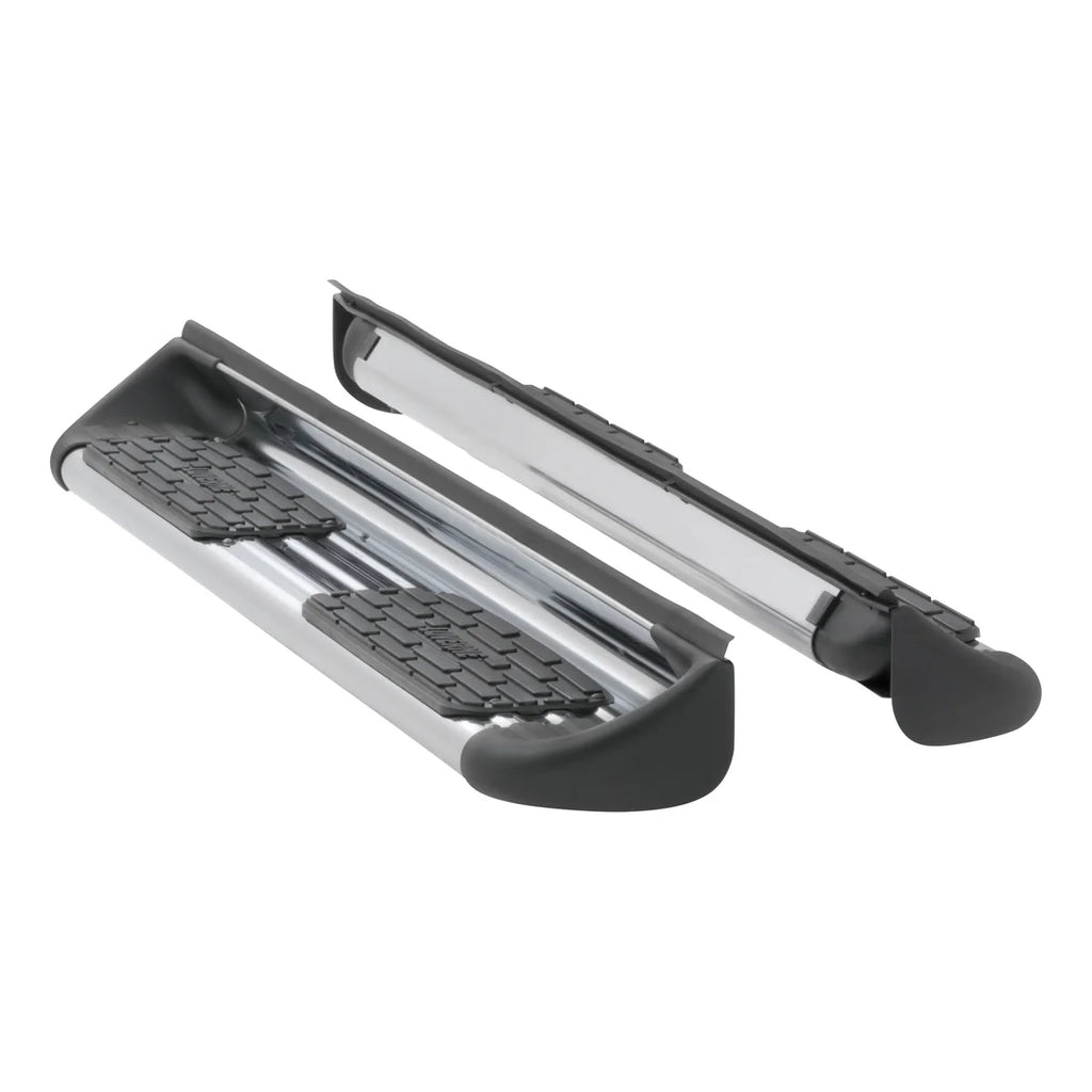 LUVERNE Polished Stainless Steel Side Entry Steps, Select Ford Super Duty Crew Cab 489923-579922 - Main Product View