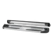 Load image into Gallery viewer, LUVERNE Polished Stainless Steel Side Entry Steps, Select Ford Super Duty Crew Cab 489923-579922 - Back View