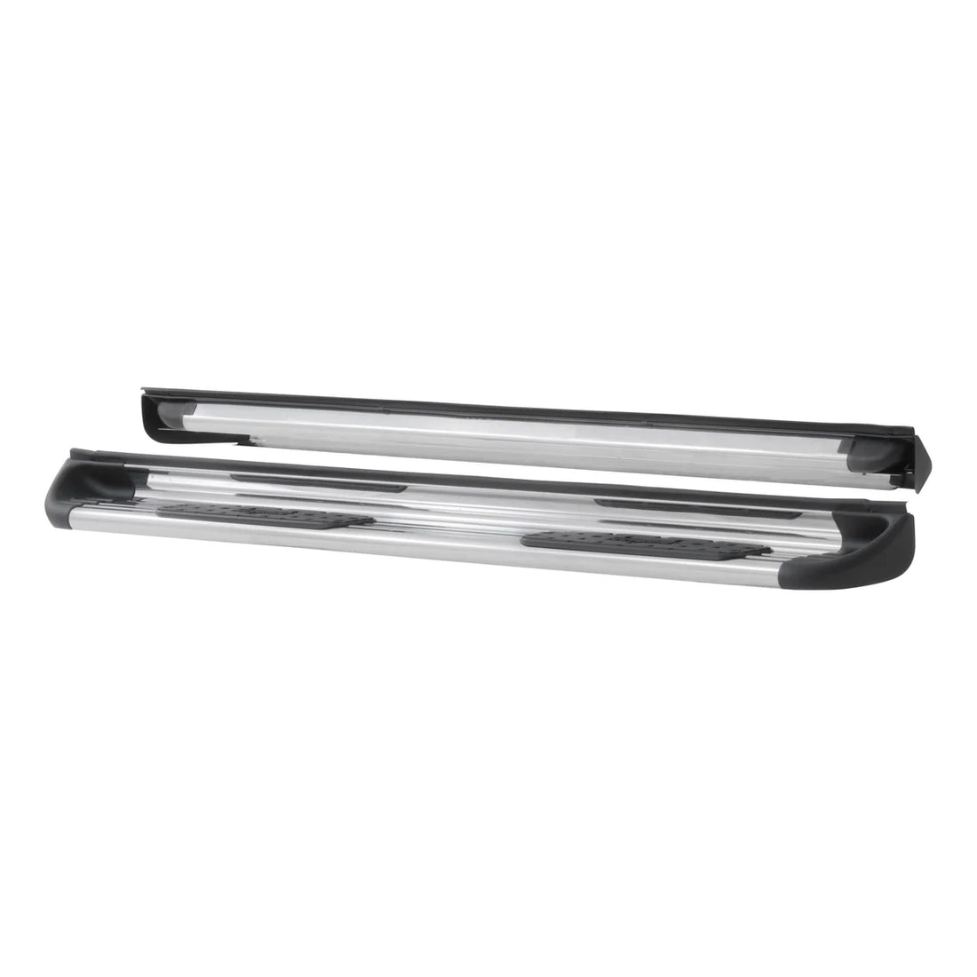 LUVERNE Polished Stainless Steel Side Entry Steps, Select Ram 1500 to 5500 Crew Cab 481033-571632 - Side View