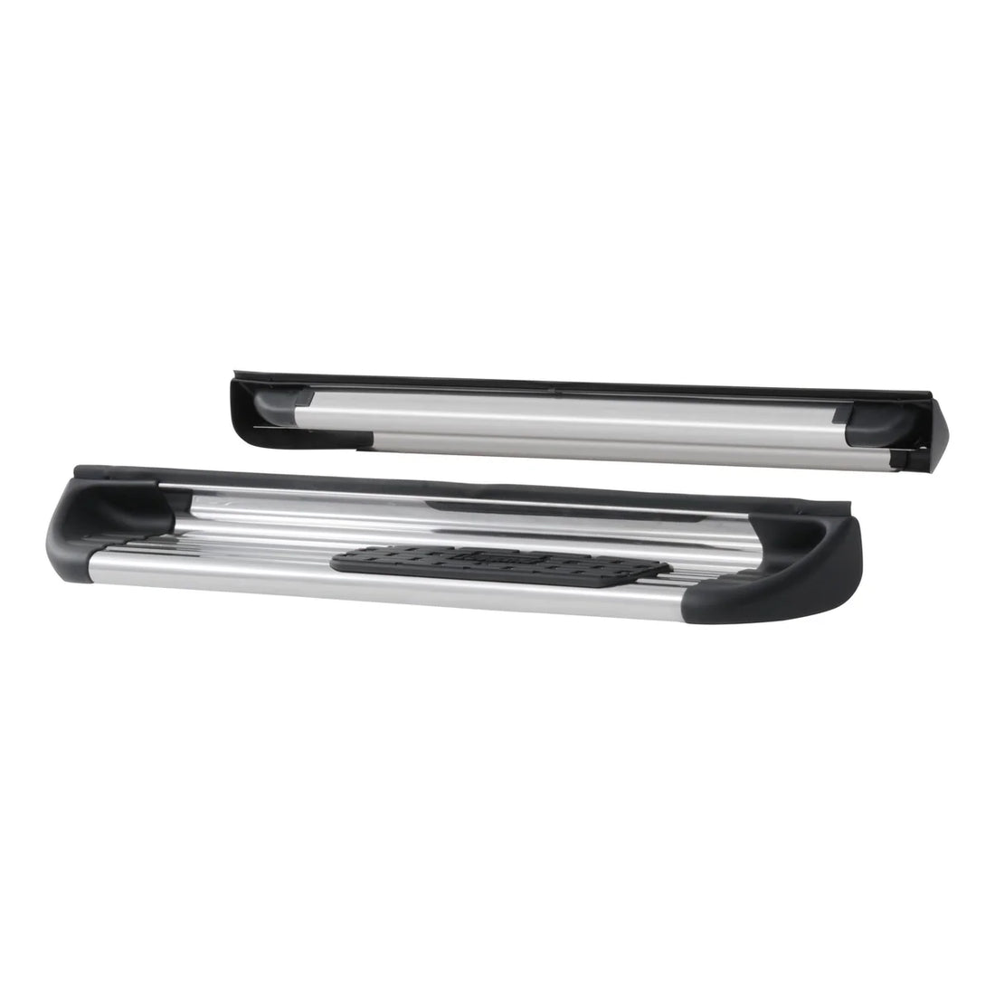 LUVERNE Polished Stainless Steel Side Entry Steps, Select Ram 1500 to 5500 Regular Cab 481031-571631 - Side View