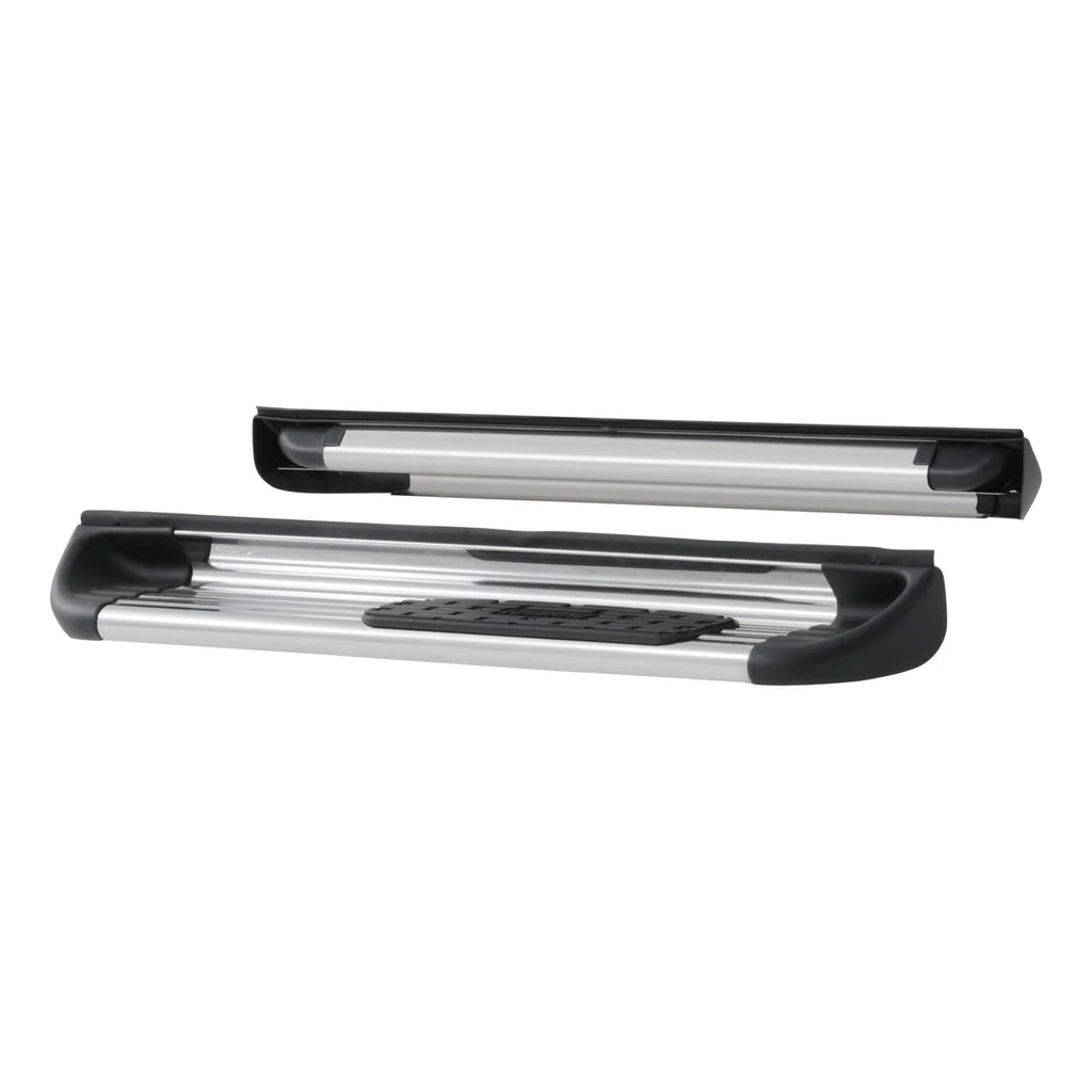 LUVERNE Polished Stainless Steel Side Entry Steps, Select Ram 1500 to 5500 Regular Cab 481031-571631 - Side View