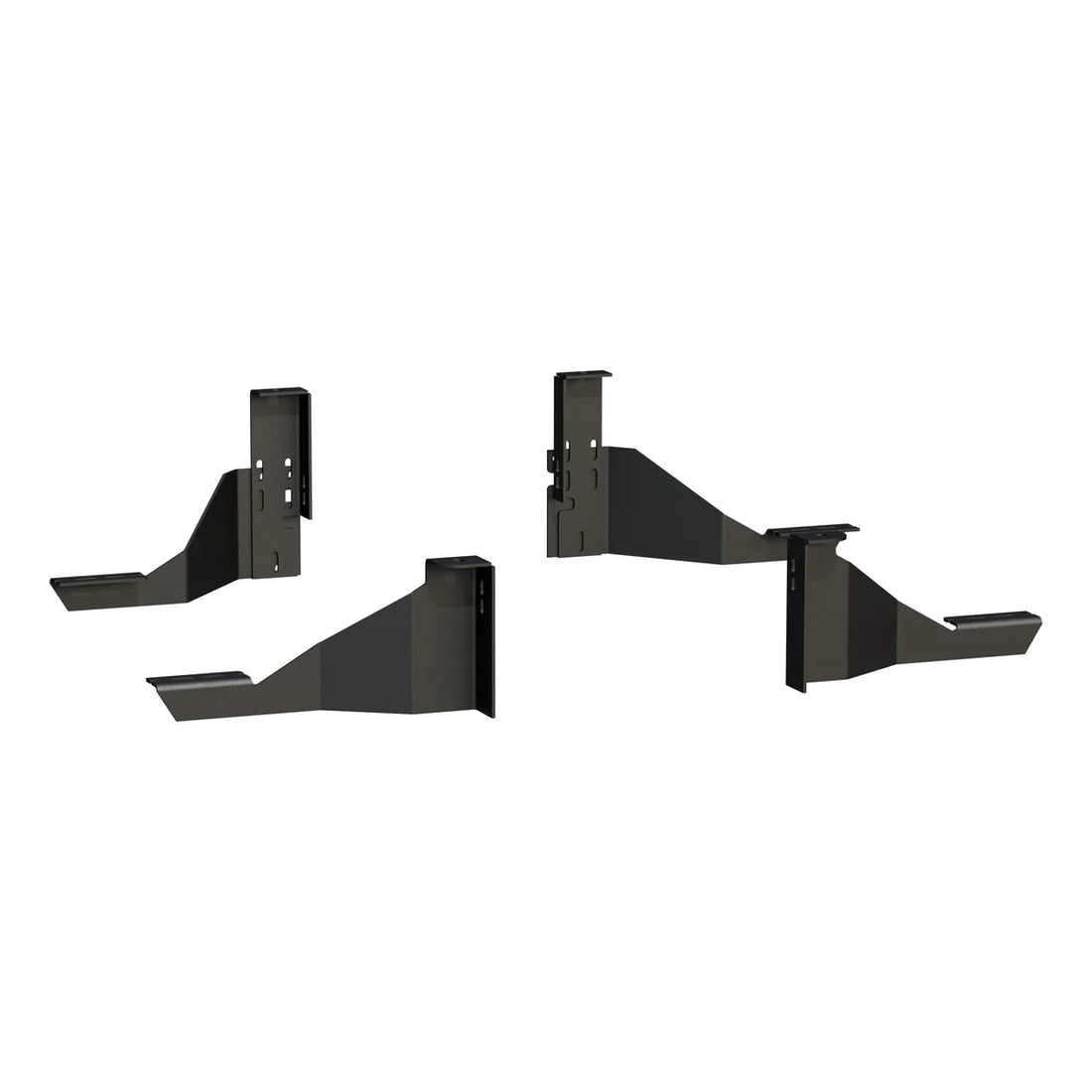 LUVERNE Polished Stainless Steel Side Entry Steps, Select Ram 1500, 2500, 3500 Reg Cab 481031-571031 - Back View