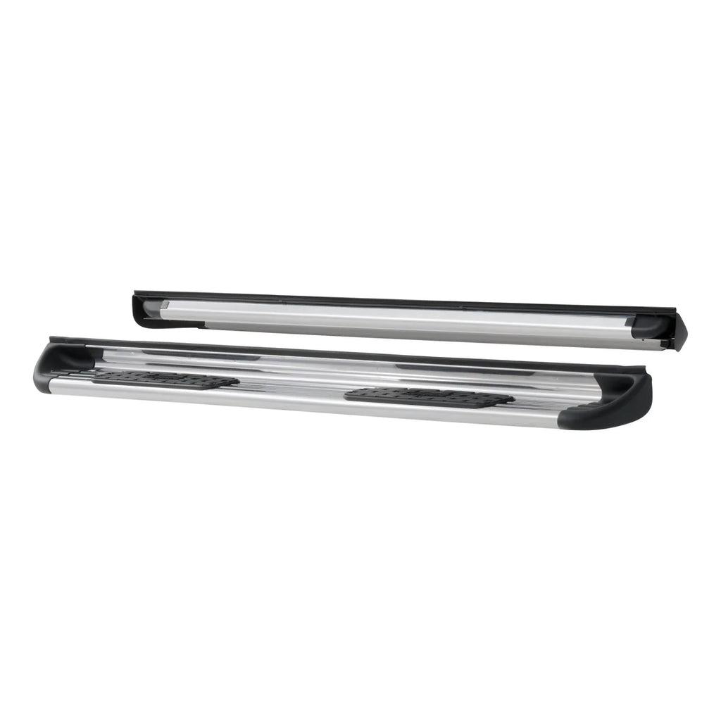 LUVERNE Polished Stainless Steel Side Entry Steps, Select Silverado, Sierra Crew Cab 480743-580743 - Side View