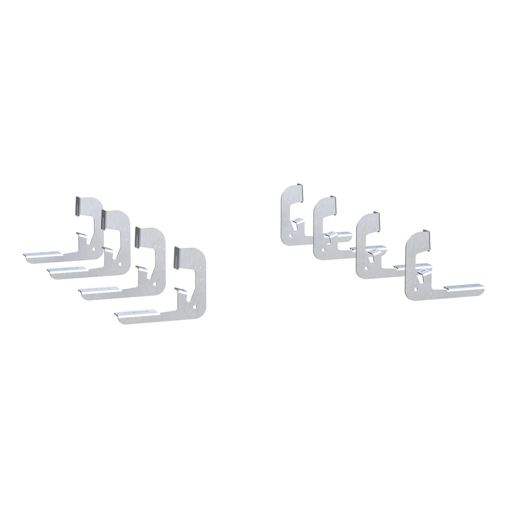 LUVERNE Polished Stainless Steel Side Entry Steps, Select Silverado, Sierra Crew Cab 480743-580743 - Back View