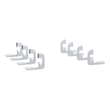 Load image into Gallery viewer, LUVERNE Polished Stainless Steel Side Entry Steps, Select Silverado, Sierra Crew Cab 480743-580743 - Back View