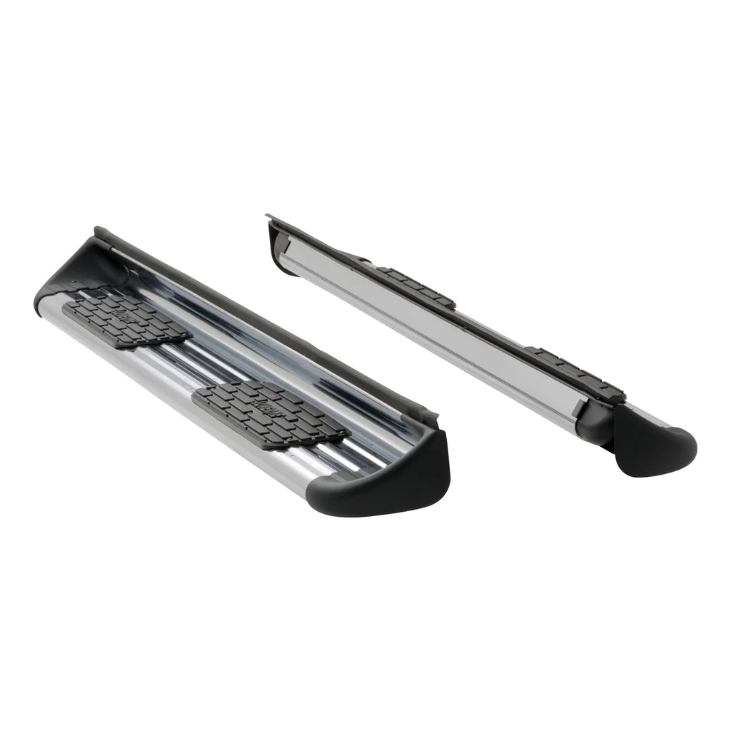 LUVERNE Polished Stainless Steel Side Entry Steps, Select Silverado, Sierra Crew Cab 480743-581443 - Side View