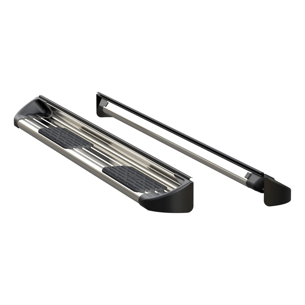 LUVERNE Polished Stainless Steel Side Entry Steps, Select Silverado, Sierra Extended Cab 481443-581444 - Main Product View