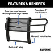 Load image into Gallery viewer, LUVERNE Prowler Max Black Steel Grille Guard, Select Chevrolet Silverado 2500, 3500 HD 321803 - Installation View