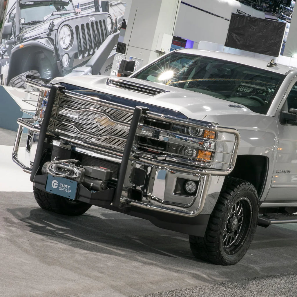 LUVERNE Prowler Max Polished Stainless Grille Guard (No Brackets) 310713 - Back View
