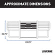 Load image into Gallery viewer, LUVERNE Prowler Max Polished Stainless Grille Guard (No Brackets) 311033 - Additional View 6