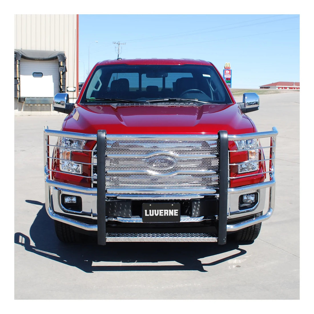 LUVERNE Prowler Max Polished Stainless Grille Guard, Select Ford F-150 311523-321520 - Additional View 5