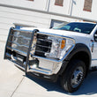 Load image into Gallery viewer, LUVERNE Prowler Max Polished Stainless Grille Guard, Select Ford F250, F350, F450, F550 311723-321722 - Back View