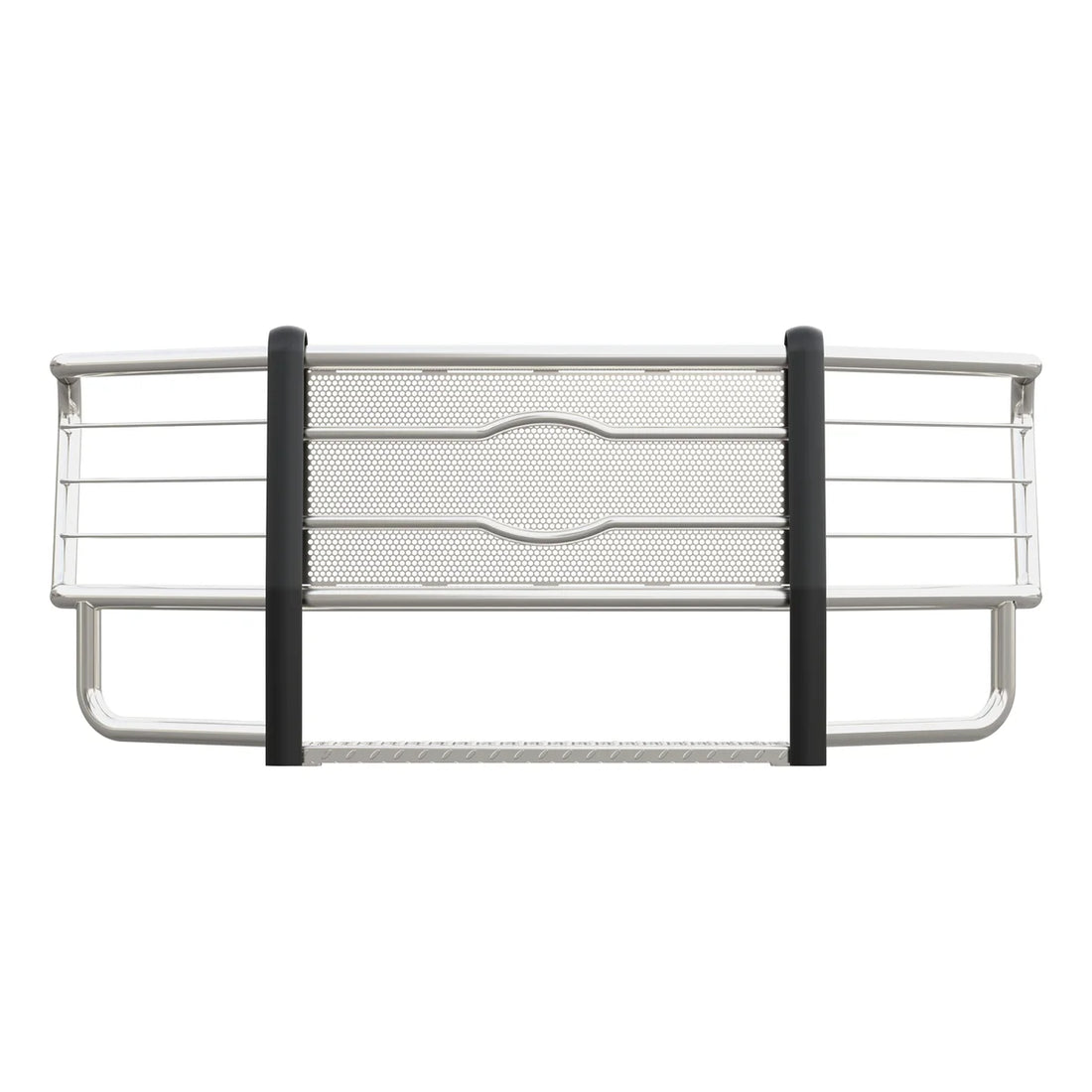 LUVERNE Prowler Max Polished Stainless Grille Guard, Select Ford F250, F350, F450, F550 311723-321722 - Installation View