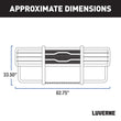 Load image into Gallery viewer, LUVERNE Prowler Max Polished Stainless Grille Guard, Select Ford F250, F350, F450, F550 311723-321722 - Additional View 6