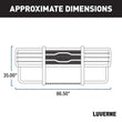 Load image into Gallery viewer, LUVERNE Prowler Max Polished Stainless Grille Guard, Select GMC Sierra 2500, 3500 HD 310713-321542 - Additional View 6