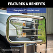 Load image into Gallery viewer, LUVERNE Prowler Max Polished Stainless Grille Guard, Select GMC Sierra 2500, 3500 HD 310713-321542 - Additional View 9