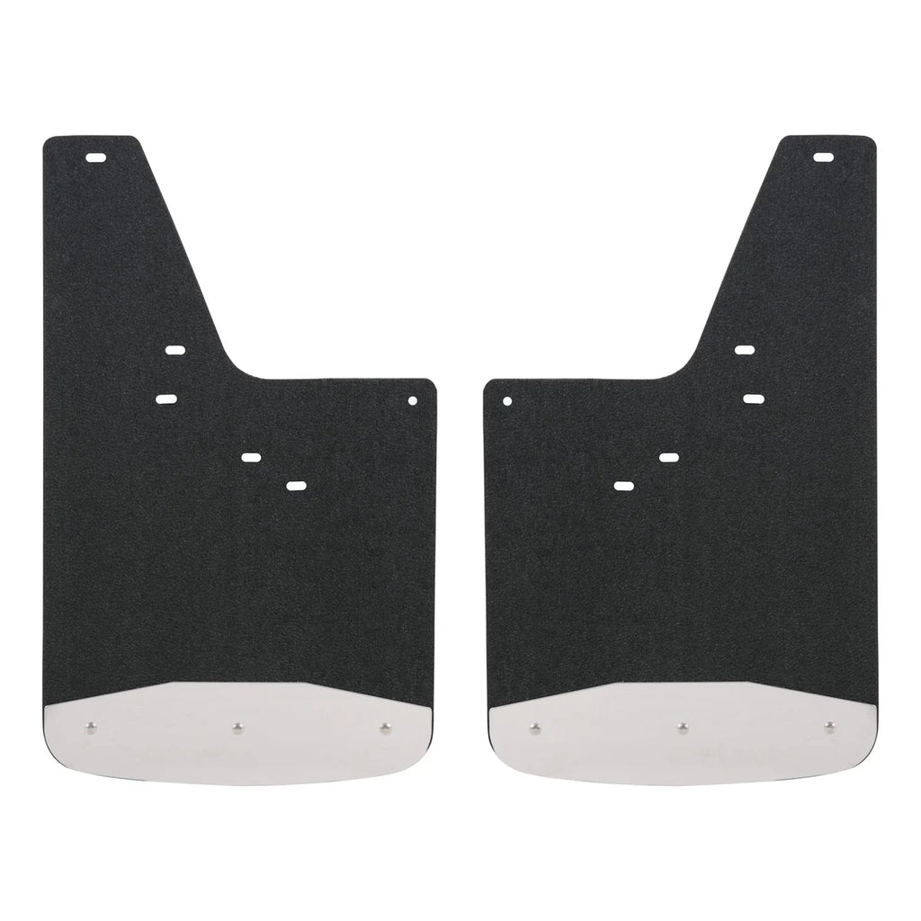 LUVERNE Rear 12" x 20" Rubber Mud Guards, Select Chevrolet Silverado 1500 (2 Flaps) 251442 - Main Product View