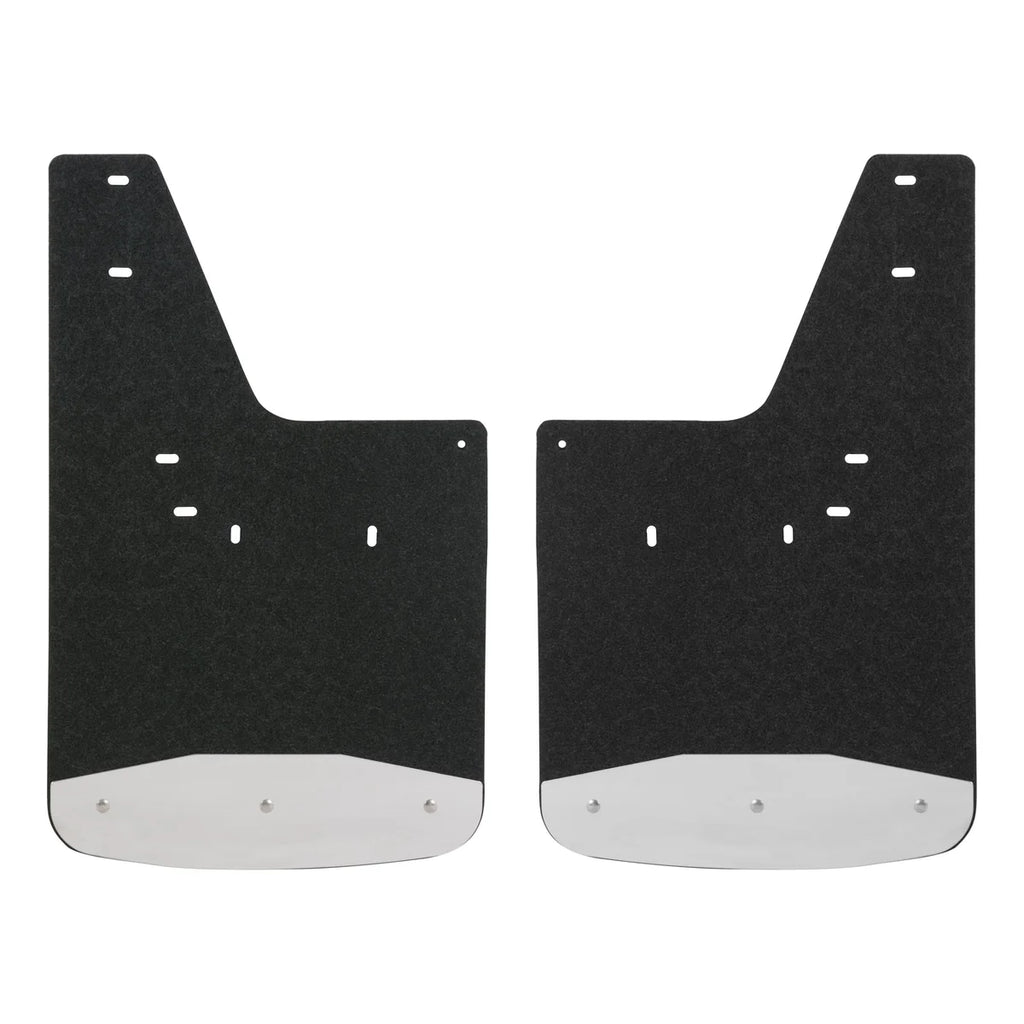 LUVERNE Rear 12" x 20" Rubber Mud Guards, Select Dodge, Ram 1500, 2500 (2 Flaps) 250931 - Main Product View