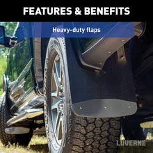 Load image into Gallery viewer, LUVERNE Rear 12" x 20" Textured Rubber Mud Guards, Select Ram 1500 (2 Flaps) 250935 - Additional View 5