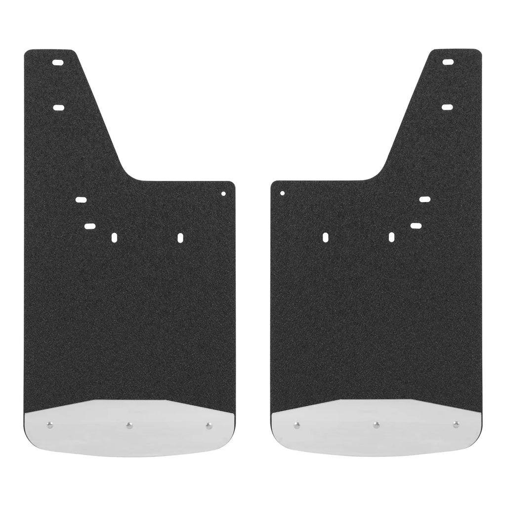LUVERNE Rear 12" x 23" Rubber Mud Guards, Select Dodge, Ram 1500, 2500, 3500 (2 Flaps) 250933 - Main Product View