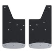 Load image into Gallery viewer, LUVERNE Rear 12" x 23" Rubber Mud Guards, Select Silverado, GMC Sierra HD (2 Flaps) 251451 - Main Product View