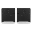 Load image into Gallery viewer, LUVERNE Rear Dually 20" x 23" Rubber Mud Guards, Select Ford F-350, F-450 (2 Flaps) 251124 - Main Product View