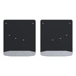 Load image into Gallery viewer, LUVERNE Rear Dually 20" x 23" Rubber Mud Guards, Select Silverado, Sierra HD (2 Flaps) 251452 - Main Product View