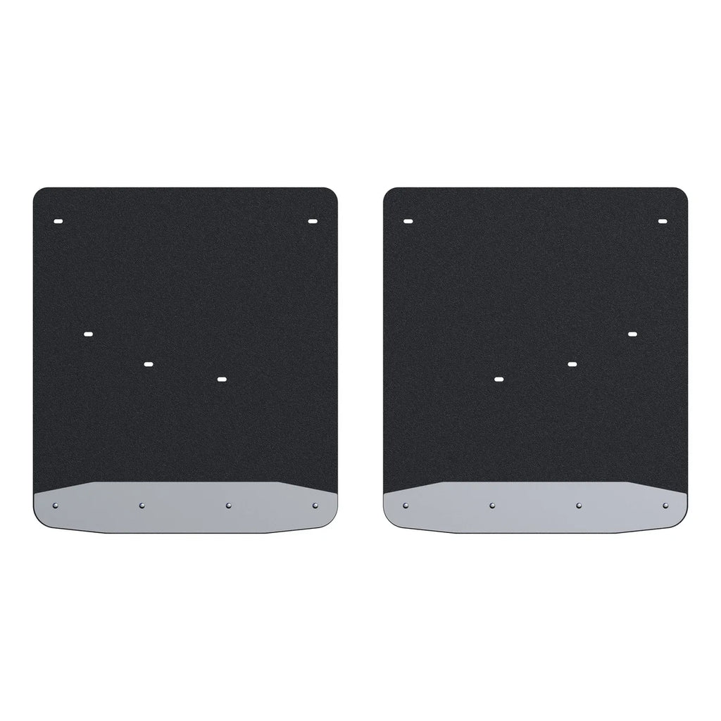 LUVERNE Rear Dually 20" x 23" Rubber Mud Guards, Select Silverado, Sierra HD (2 Flaps) 251452 - Main Product View