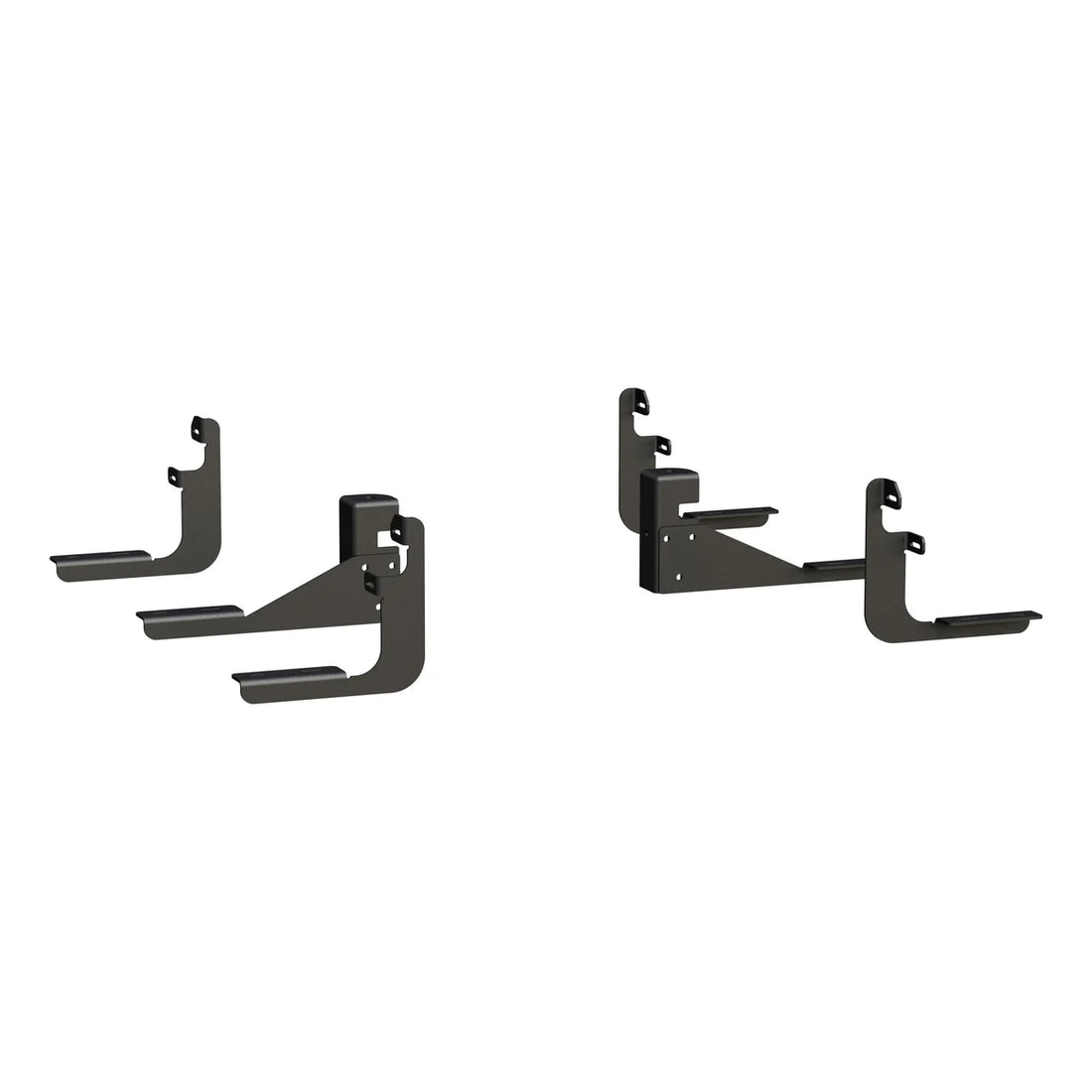 LUVERNE Regal 7 Black Stainless 78" Oval Side Steps, Select Ford F-150 277078-401523 - Back View
